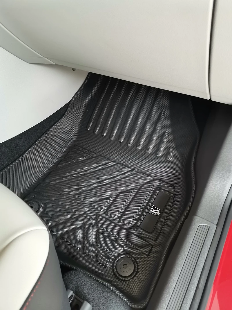 تستخدم لسجاد سيارة فولكس فاجن Tcross Tcross الحصير سيارة لجميع الأحوال الجوية مناسب لصيدات أرضية سيارة فولكس فاجن Tcross المقاومة للماء