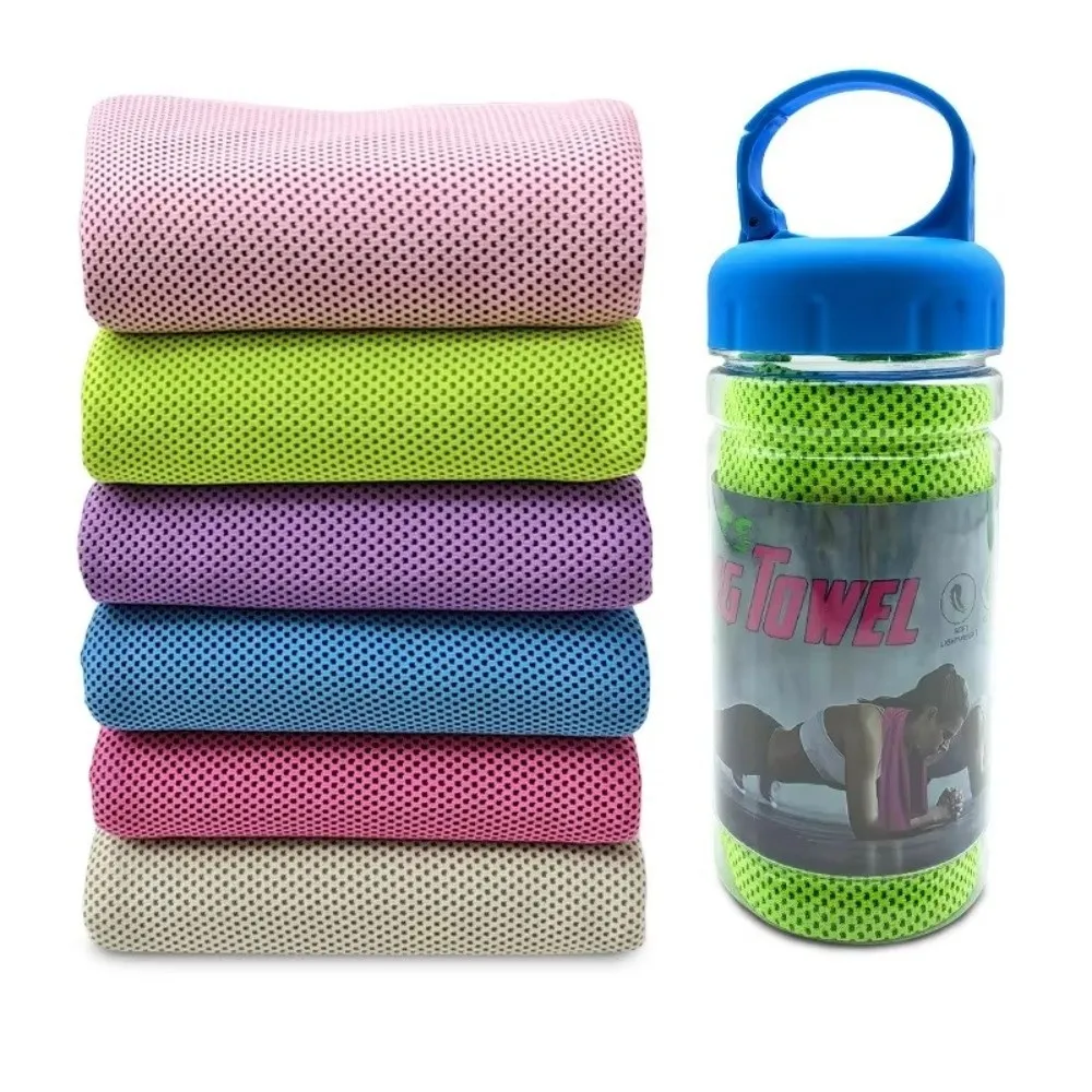 New Breathable Cooling Towel Ultra Soft Quick Drying Microfiber Towels Lightweight Sunstroke Prevention Ice Wipes Summer