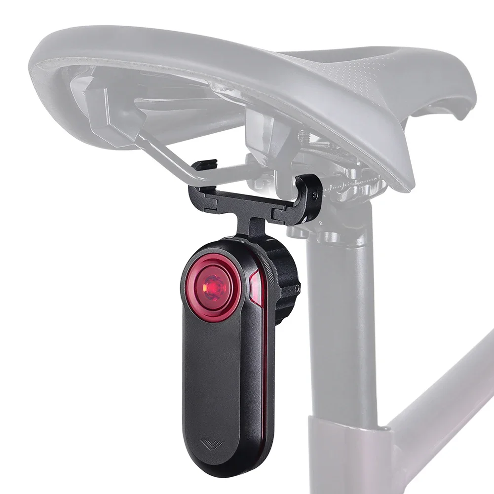 Bicycle Saddle Lamp Mount for AirTag Locator Shockproof Bike Lamp Bracket Holder Cycling Bike Lamp Stand for Garmin Varia Radar