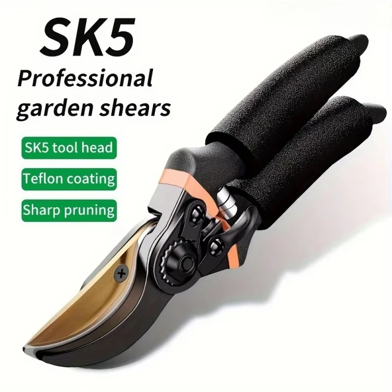 Tijeras de podar profesionales SK5 para ramas de árboles gruesas, recorte de frutas florales, herramienta resistente de 1 pieza