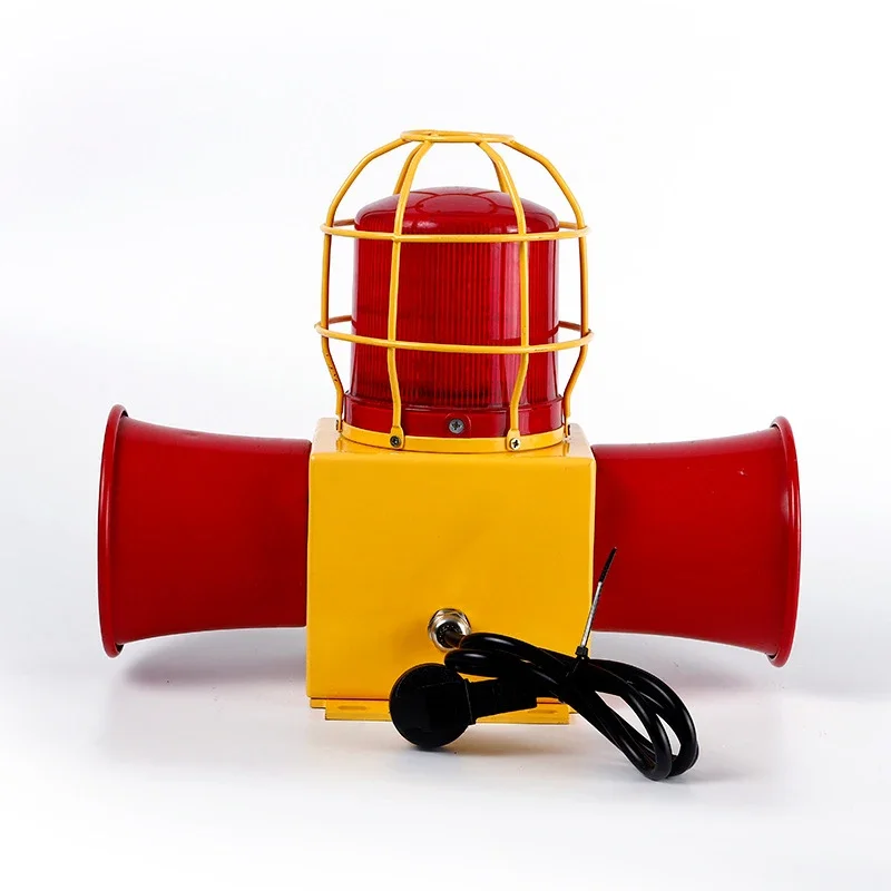 

Factory direct supply 120db Flashing Light Audible And Visual Alarm Industrial Outdoor Light And Sound Warning Buzzer Horn Alarm