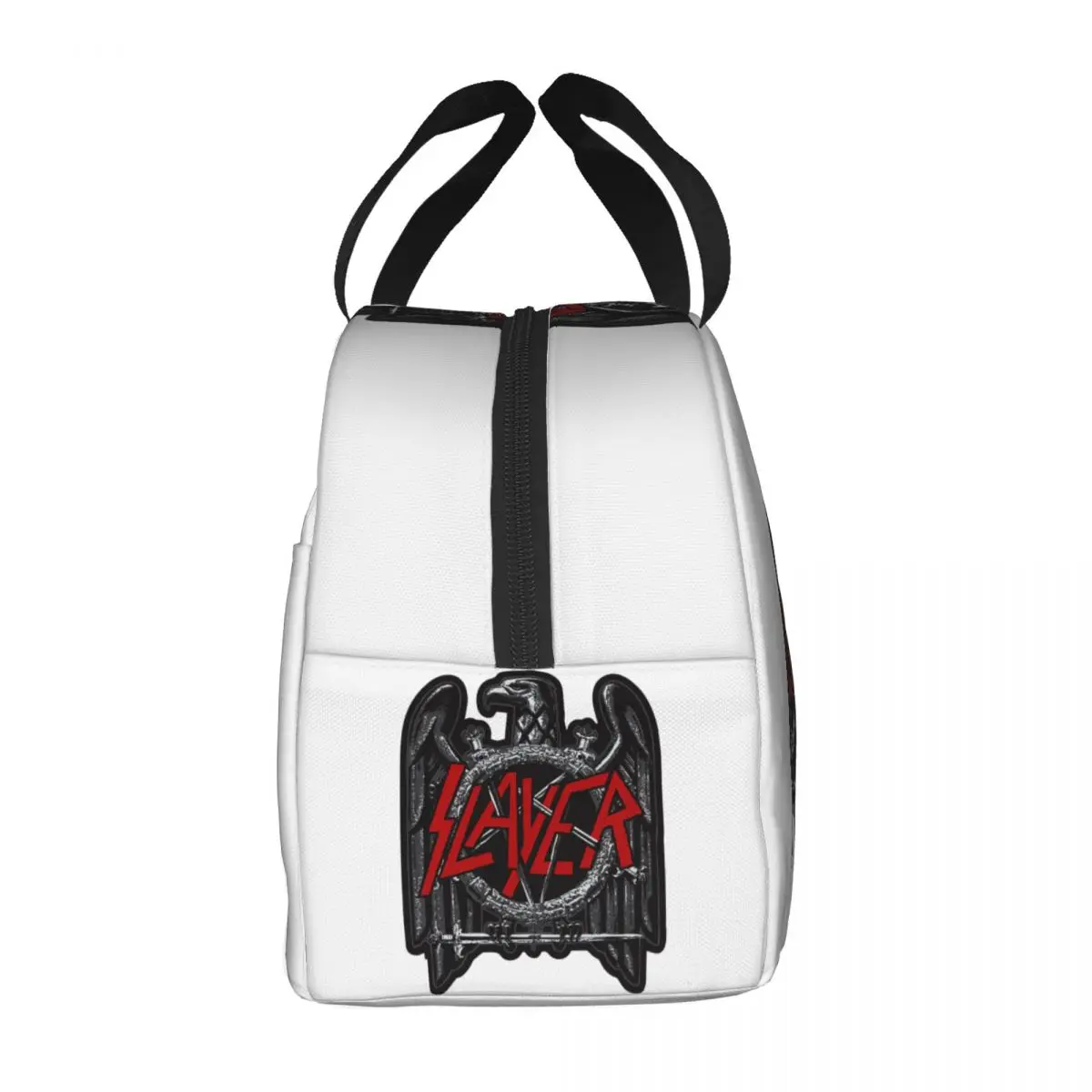 Custom Slayers Black Eagle Lunch Bag Men Women Cooler Thermal Insulated Lunch Box for Kids School