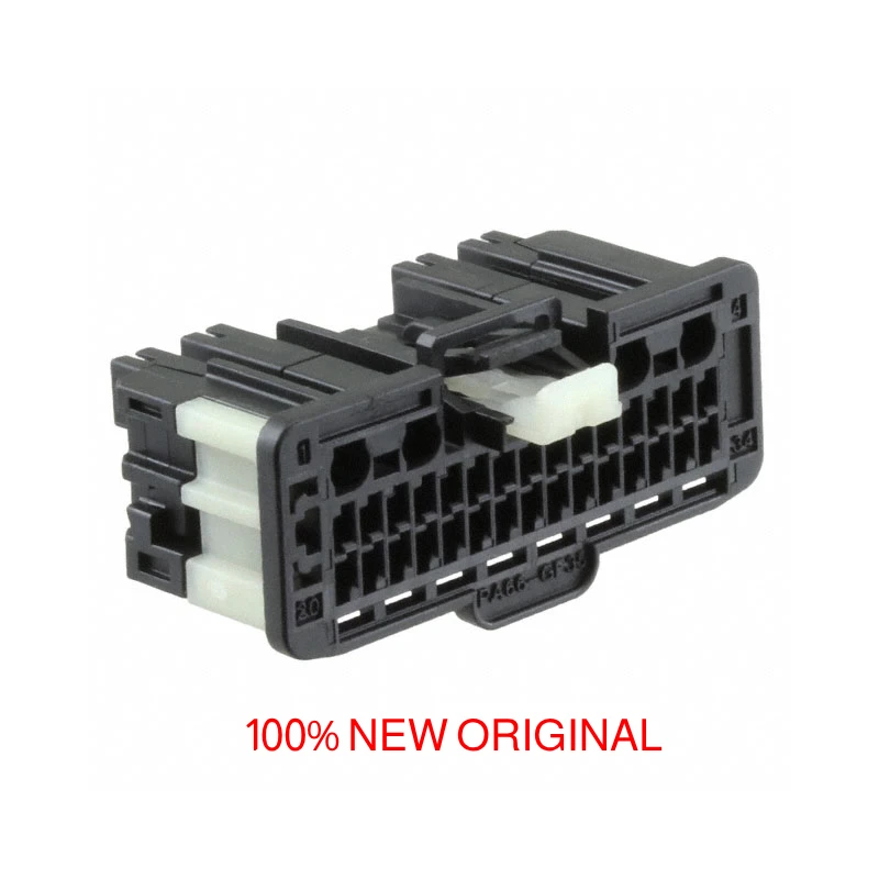 349590340,Mini50 Unsealed Receptacle,with CPA (Connector Position Assurance),Female,34P,PCB Board-End Connector,349590341