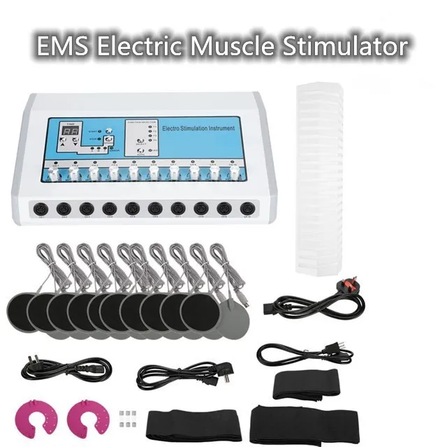 

Weight Loss EMS Electric Body Fitness Equipment Muscle Atimulator Electrostimulation Machine Russian Waves Body Massager