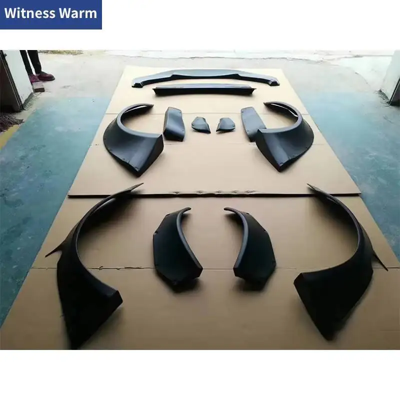 For E92 E93 M3 Wide Car Body Kit Car Wheel Eyebrows Front Lip Rear Wings Spoiler For BMW E92 E93 M3 2006-2010 Car modification view 3