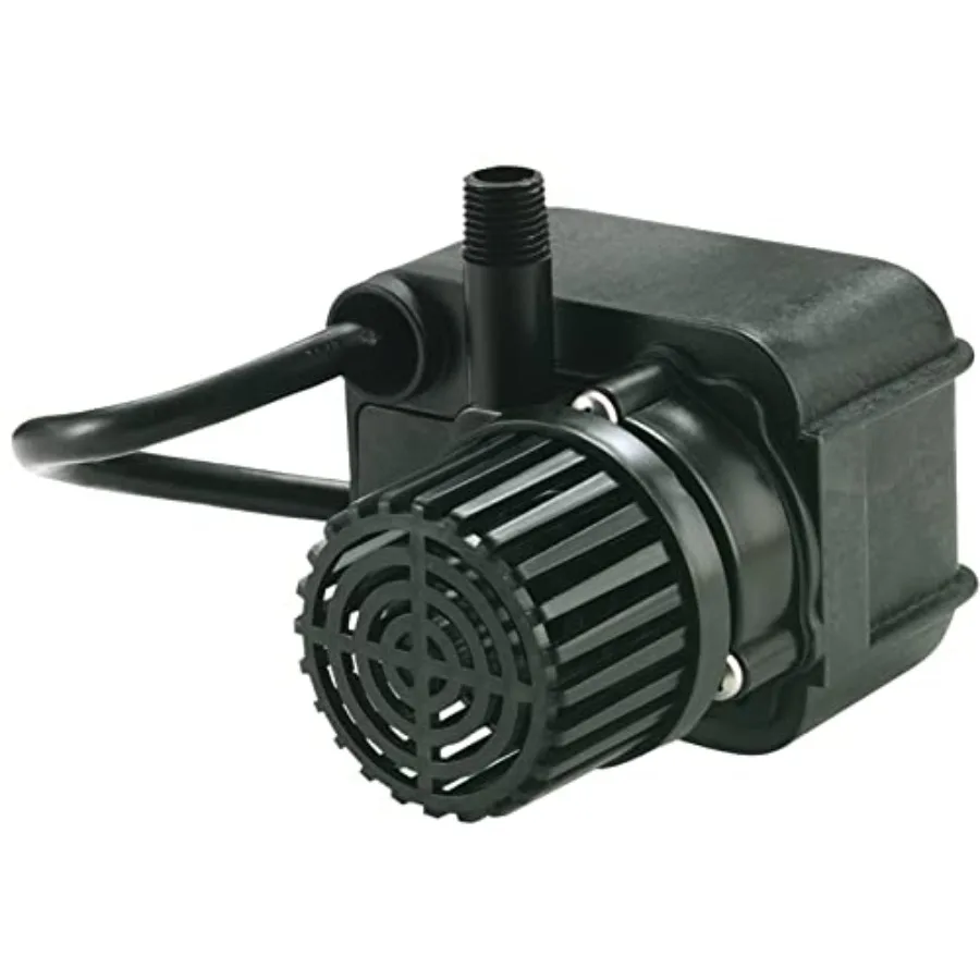 

115 Volt 1/125 HP Submersible Direct Drive Fountain Pump with 15-Ft Cord Black PE-1F-PW 170 GPH 566608