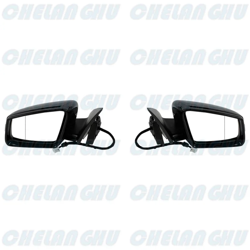 For W204 C180 C200 C300 2008 2009 2010 2011 2012 2013 1 Pair 14 pins Black Painted Power Adjust Auto Fold mirror assembly