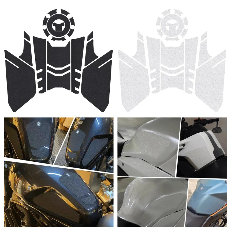 

Motorcycle Fuel Tank Pad Protector Adhesive Sticker Knee Pad for NX 500 nx500 NX400 nx400 2023 2024