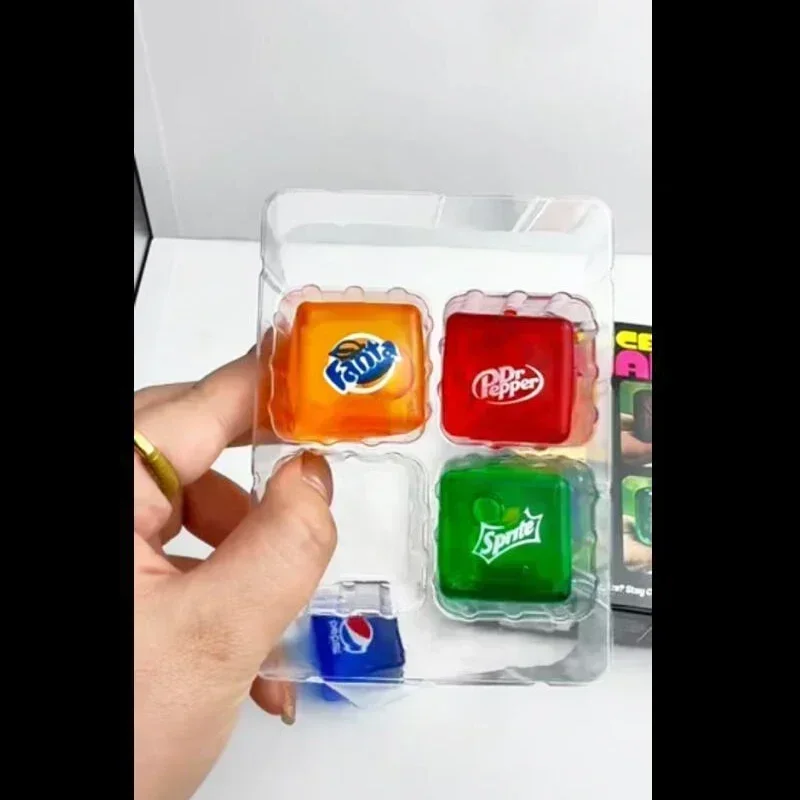 New Bilnd Box Squishy Needoh Nice Cube Schylling Sensory Stress Reliever Fidget Toy Anxiety Focus Sensory Cube Adults Kid Gift