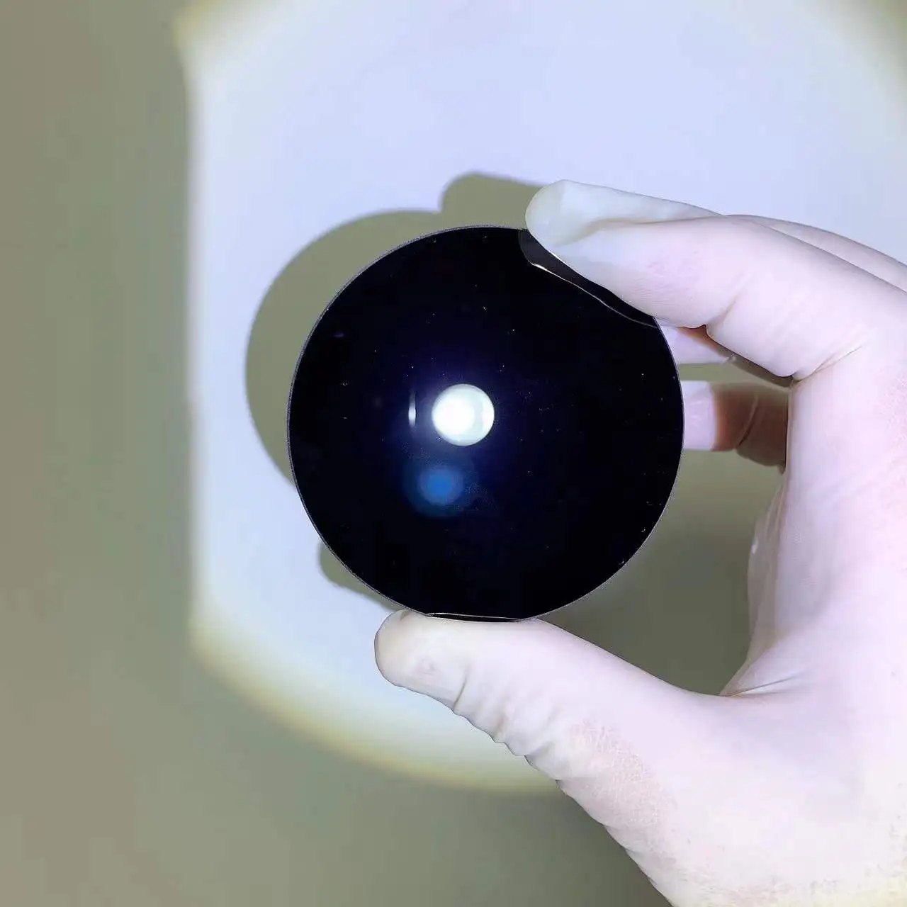 UV 필터 유리, 전체 크기 140mm, 원형 2mm 두께, ZWB2, 11 개