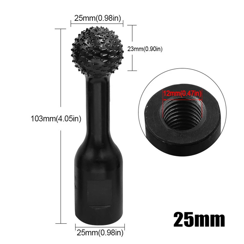 Power Tools Grinding Head 20-30mm 3pcs Wood Carving Black Drilling Bits Engraving For Angle Grinder HCS Polishing