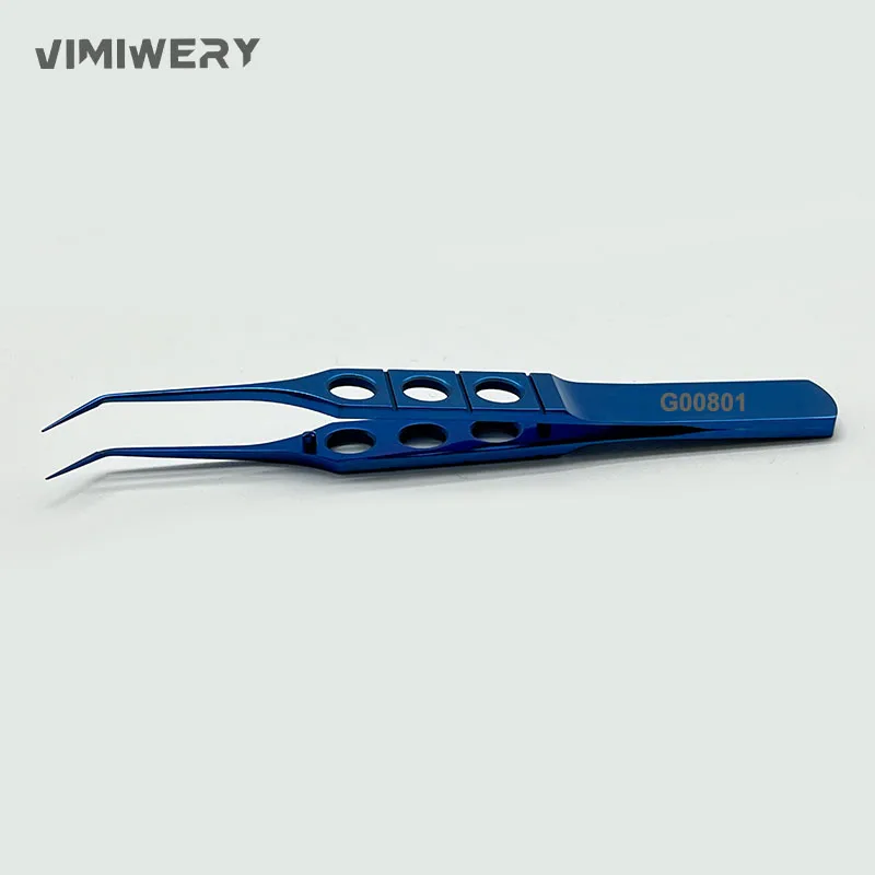 Kelman-Mcpherson Lens Forceps Clayman Gebogen Kratz Blaydes Schuine Lens Forceps Oftalmische Chirurgische Instrumenten