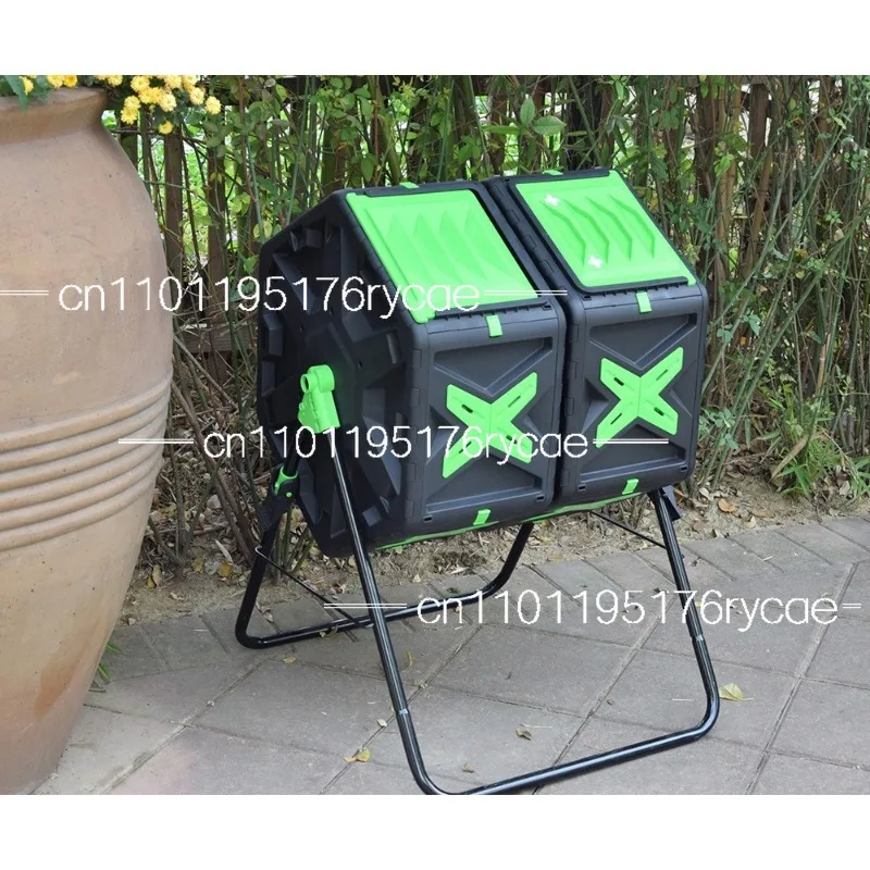 American garden products double warehouse large warehouse door fertilizer, flip compost bucket