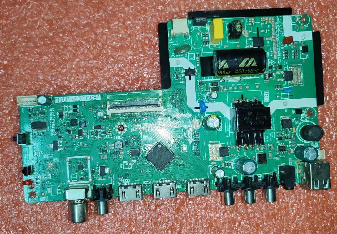 

NTU9710.6G084 LA.017.02114198.0003 TV motherboard, tested well, physical photo