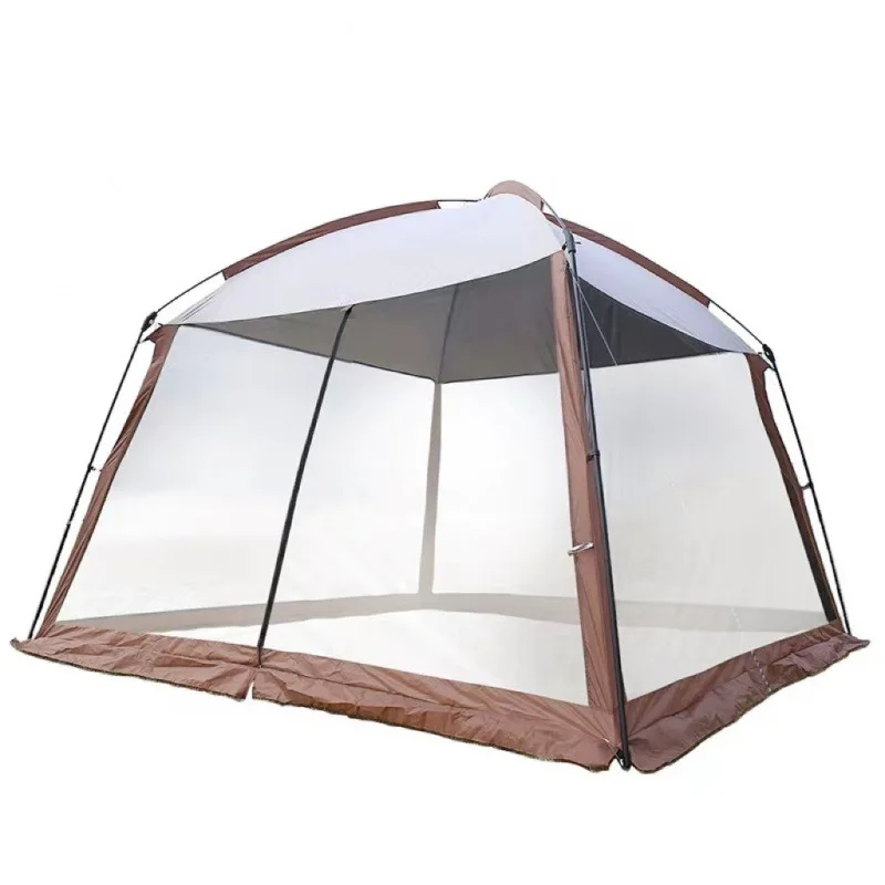 Imagem -05 - Outdoor 3c Camping Tent Canopy Mesh Cool Shed Mosquito Proof Sun Protect f Rain Proof Camping Sunshade Todas as Versões Temporada