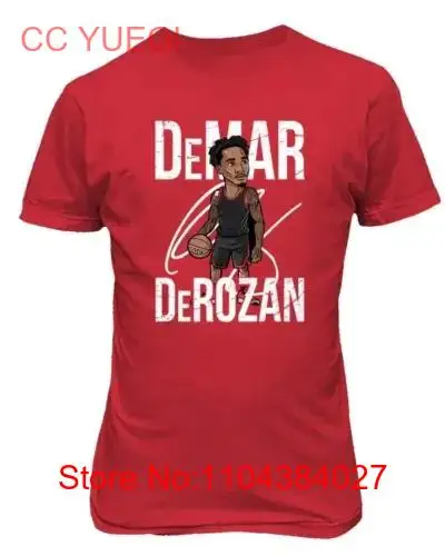 Chicago Great Basketball Star PLayer DeMar DeRozan T Shirt long or short sleeves