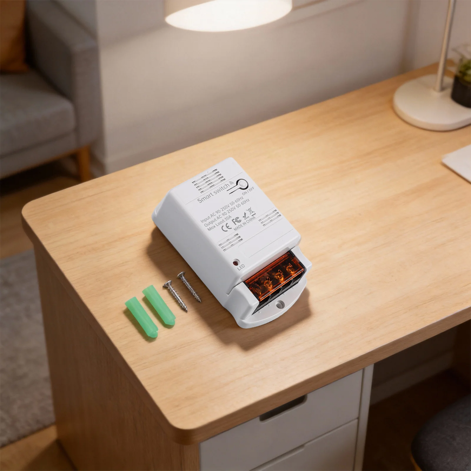 Wifi Enabled Remote Control Switch Control WiFi Remote As Shown Remote Control 30A Max Current AC85-250V Voltage