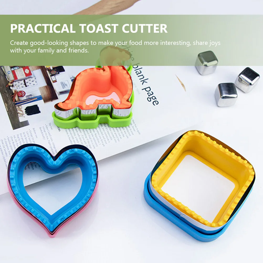 

2Pcs Bread Edge Mold Plastic Stainless Steel Nonstick Flexible Easy Clean Home Baking Shop Kitchen Restaurant Practical DIY