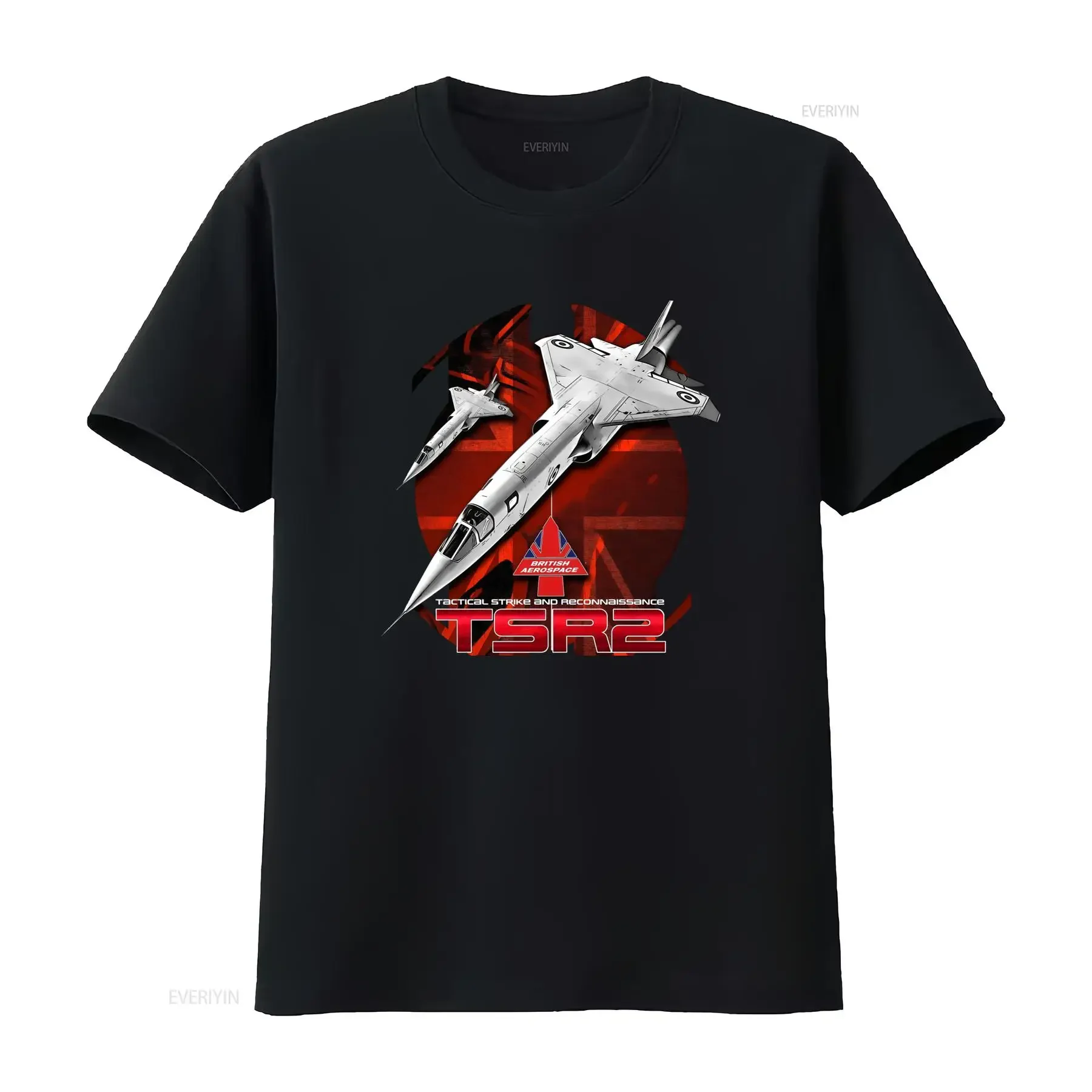 Bac Tsr2 British Aircraft Strike And Reconnaissance T Shirt vintage Washed Stretched fashion Stylish Unisex Casual Versatile