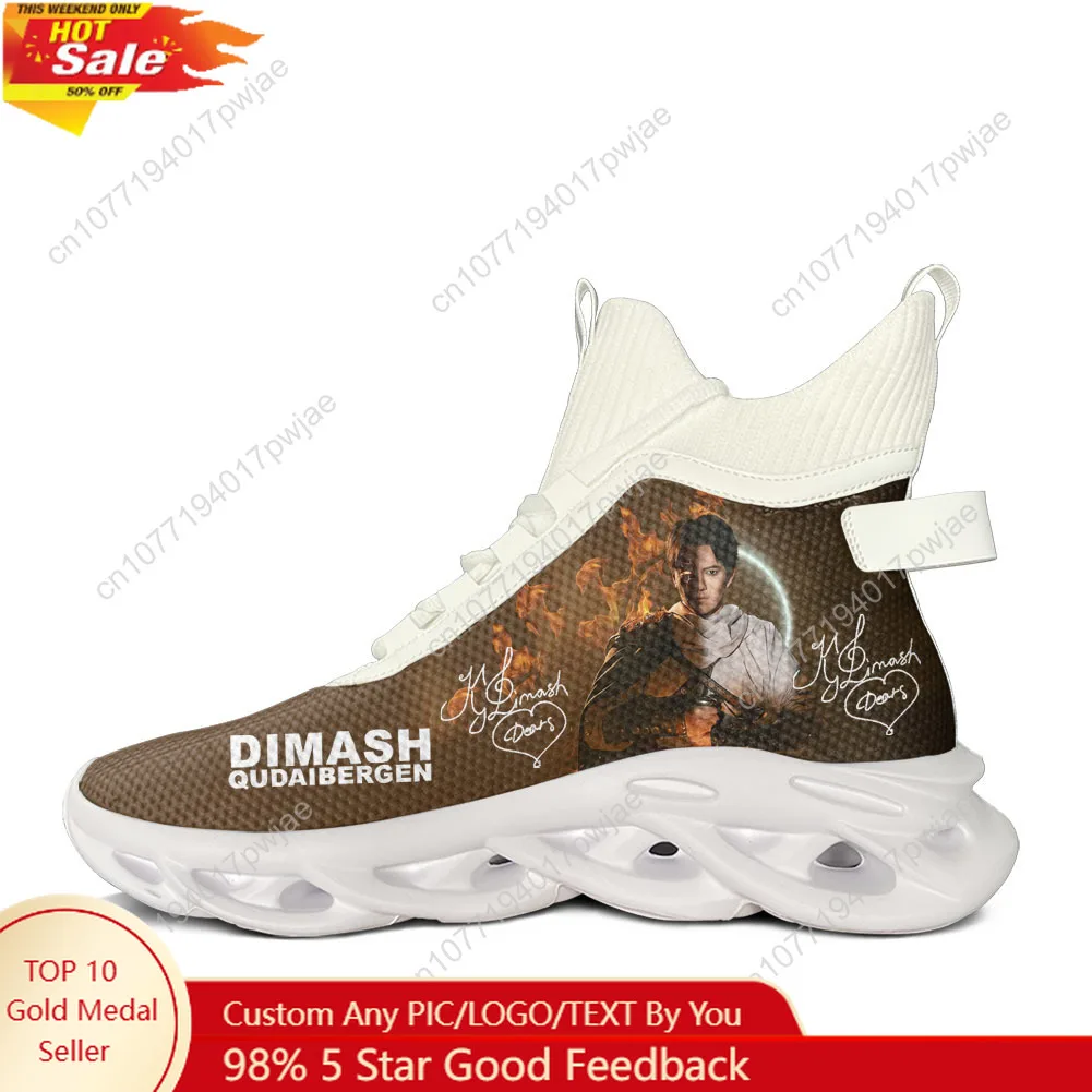 

Dimash Qudaibergen Kazakh Male Singer High Top Flats Sneakers Mens Womens Sports Hiking Travel Shoes Running Shoes Custom Shoes
