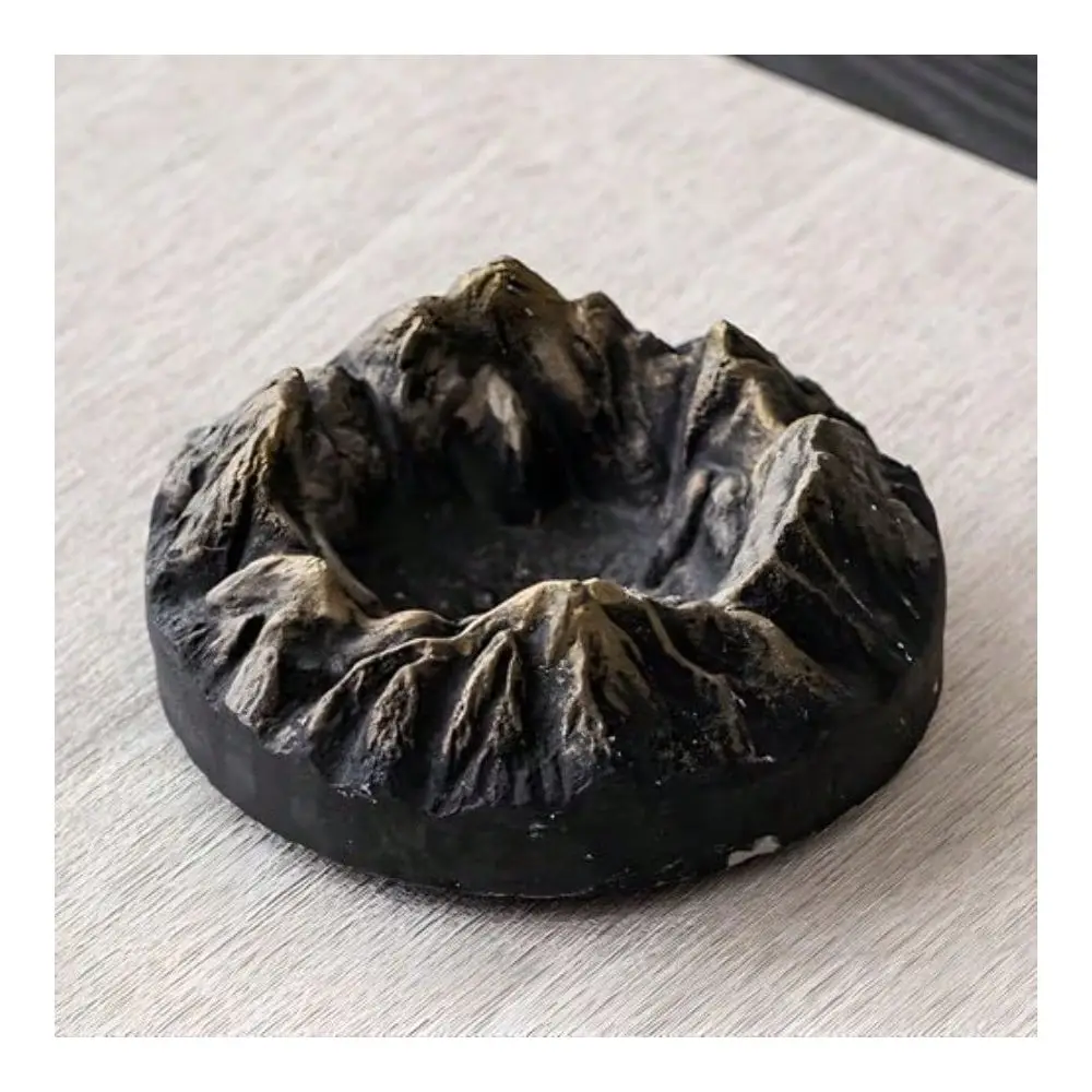 

Snow Mountain Iceberg Cement Ashtray For Indoor Or Outdoor Use Windproof Design With Stylish Ash Holder Perfect Desktop Ash Tra