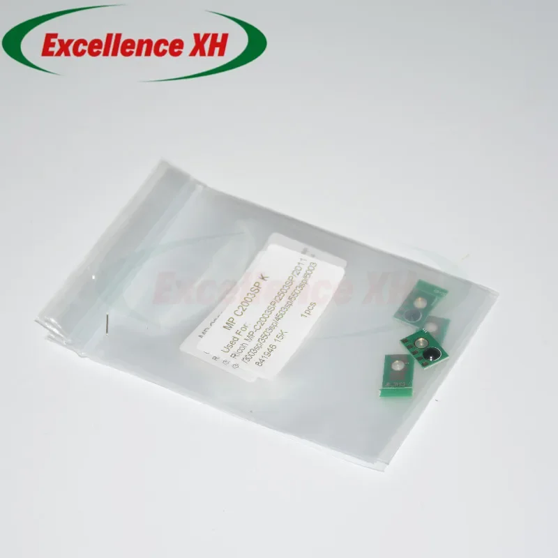 4 chips de toner para Ricoh MP C2003 MP C2503 MP C2011 MPC2003 MPC2503 MPC2011 MPC 2003 MPC 2503 MPC 2011 MPC2003SP MPC2503SP