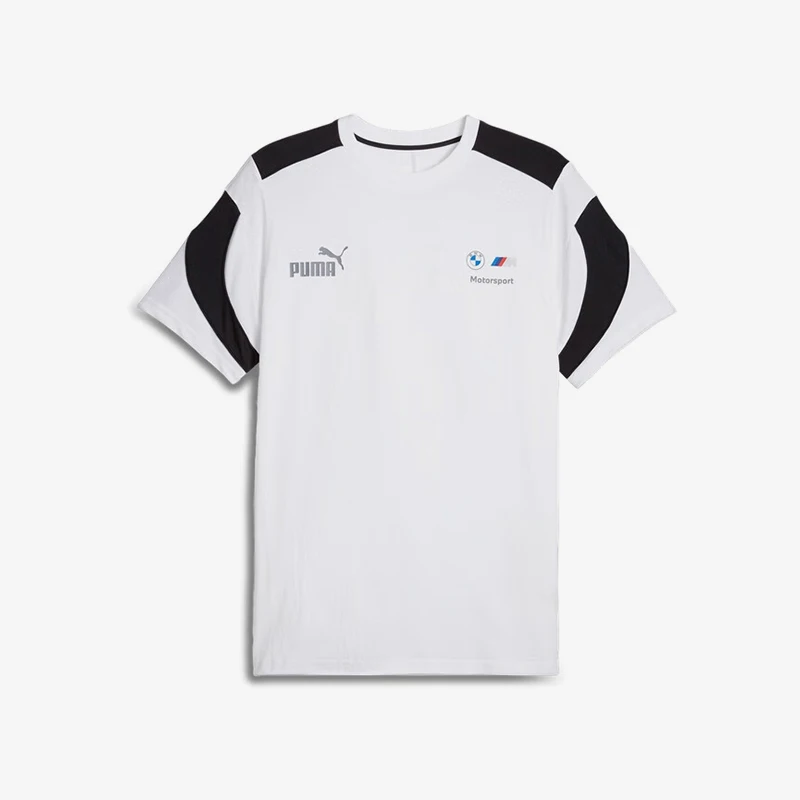 プーマ-オーセンティック-サマースタイル-メンズ-パッチワーク-ニット-スポーツ-通気性-tシャツ-624141-02