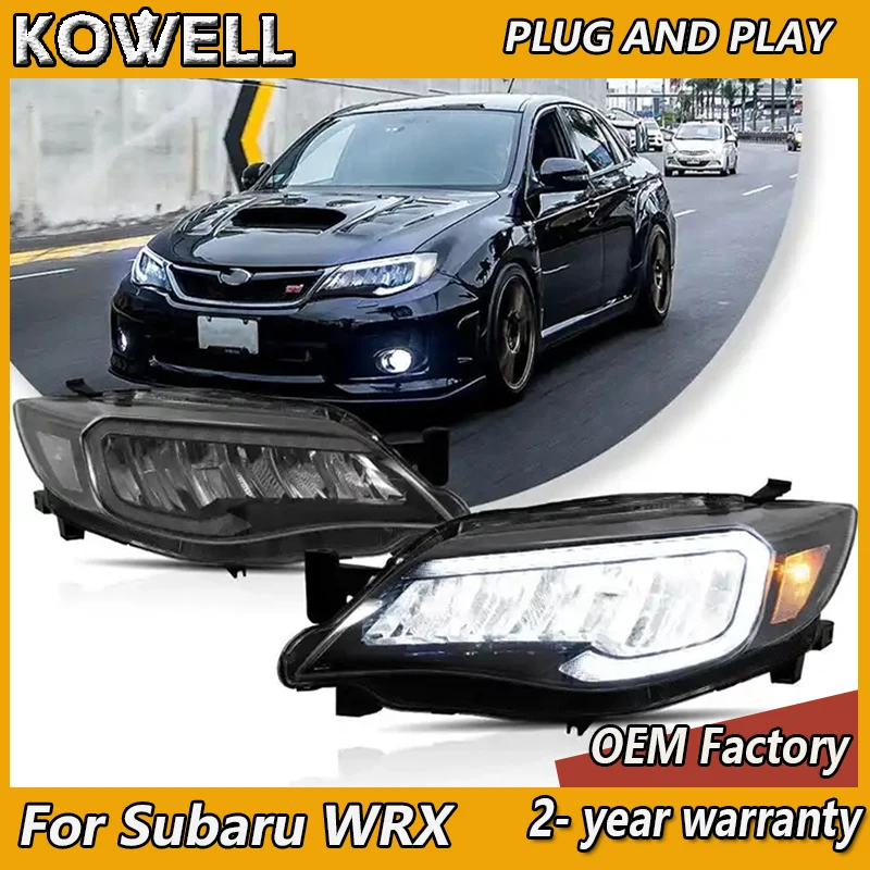 

Car Styling for Subaru WRX Headlight 2015-2020 Impreza Headlamp DRL Turn Signal High Beam Projector Lens