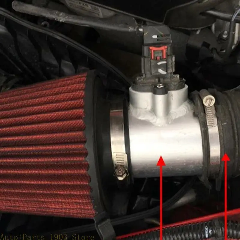 

E21C Car Pipe Modified Flange Air Meter Base for Mitsubishi Air Inlet Modified Accessories