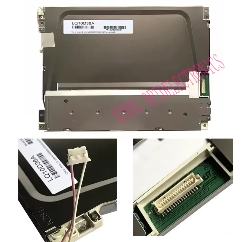 Original New Grade A+ 10.4'' Inch LQ10D368 LQ10D36A LQ10D367 S2542-3 ForFanuc 31i system small yellow machine 100% testing