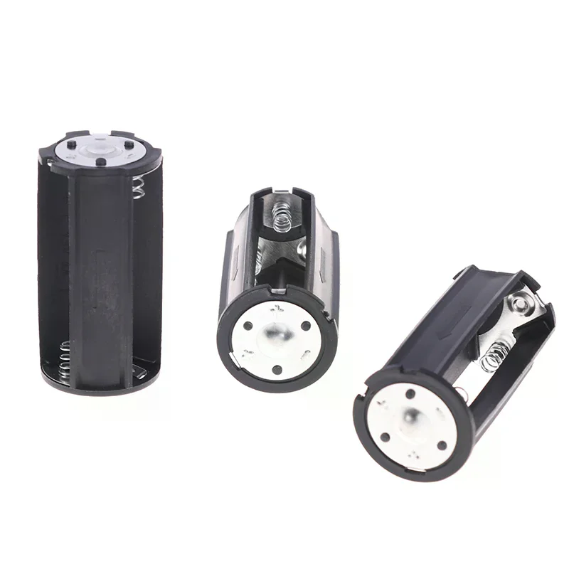 1/3Pcs 3x AA to D Size Battery Converter Holder Case for Series Circuit Practical Solution for Remote Control Gadgets