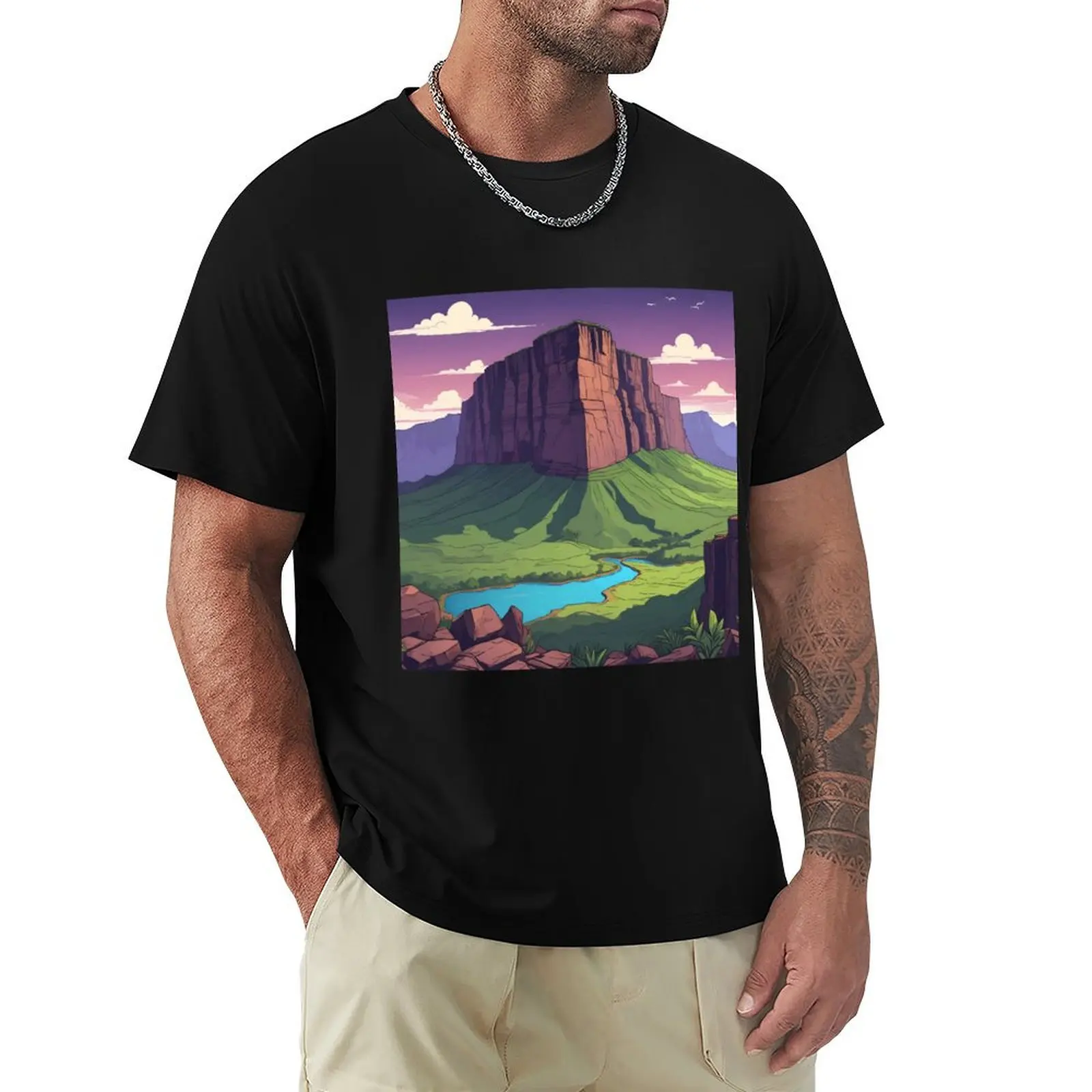 

Mount Roraima T-Shirt Summer Fashion Casual Tee Shirt