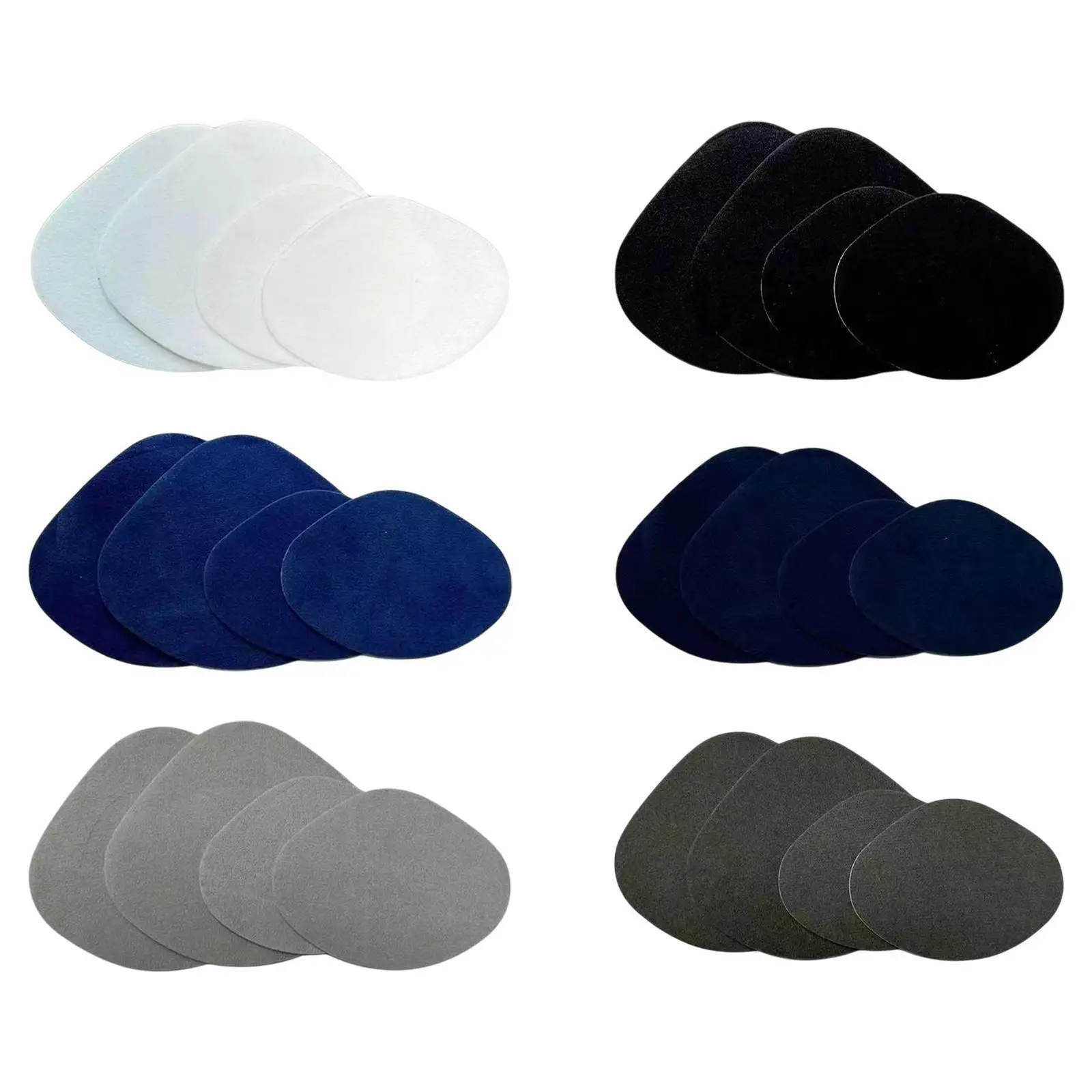 4x Shoe Heel Repair Patches for Men and Women Wear Resistant Heel Hole Stickers