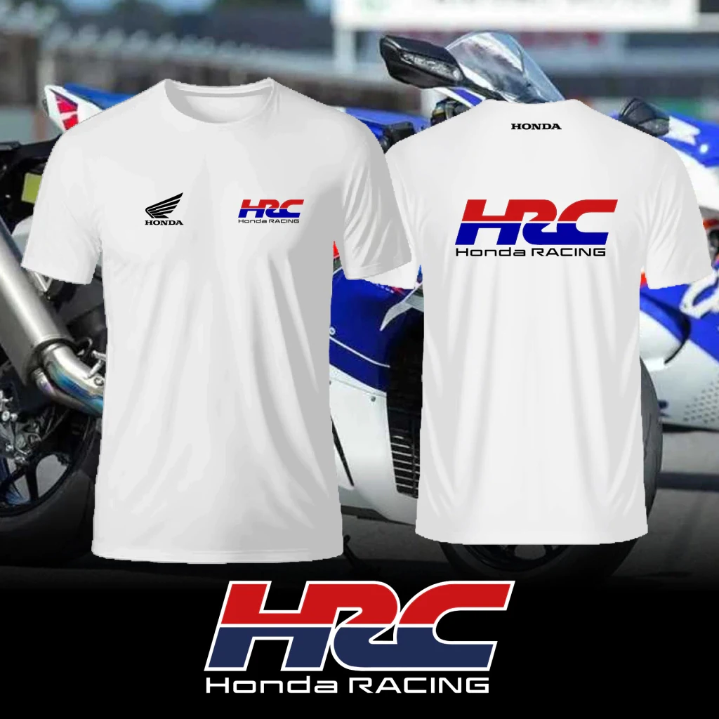

Honda Racing Team Uniform Men's And Women's Summer Oversized Breathable Quick Drying Sports Shirt Motorcycle Outdoor Cycling Tee