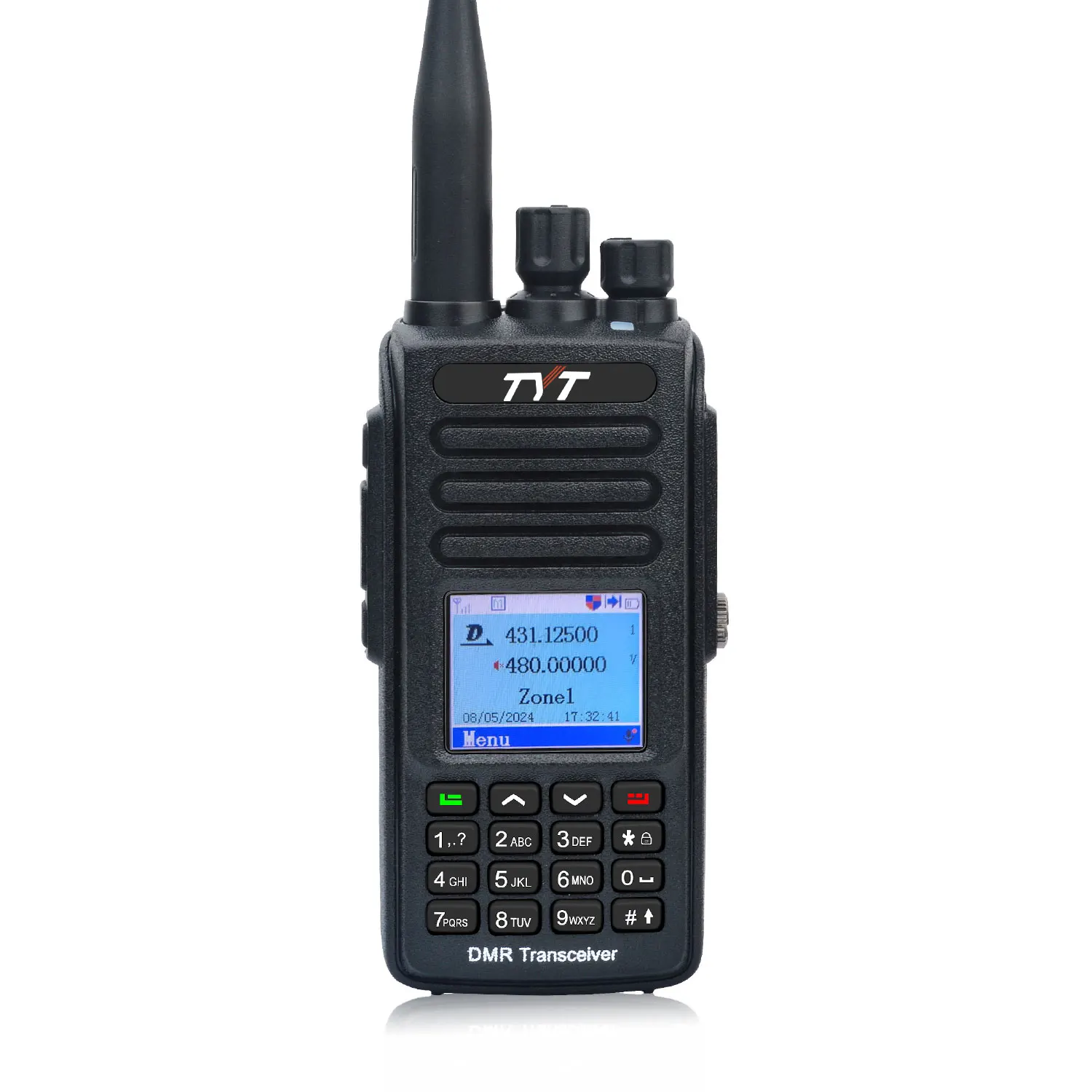 Imagem -03 - Tyt-impermeável Dual Band Dmr Record Radio Walkie Talkie Md-uv390 Plus Md-uv390plus 10w Gps Ip67 Criptografia Aes256