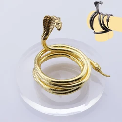 2023 Cobra Diy Ball Stretcher Scrotum Penis Lock Cock Ring Bondage Metal Erection Male Ornament Delay Ring Sex Toy Man Sexy Toys