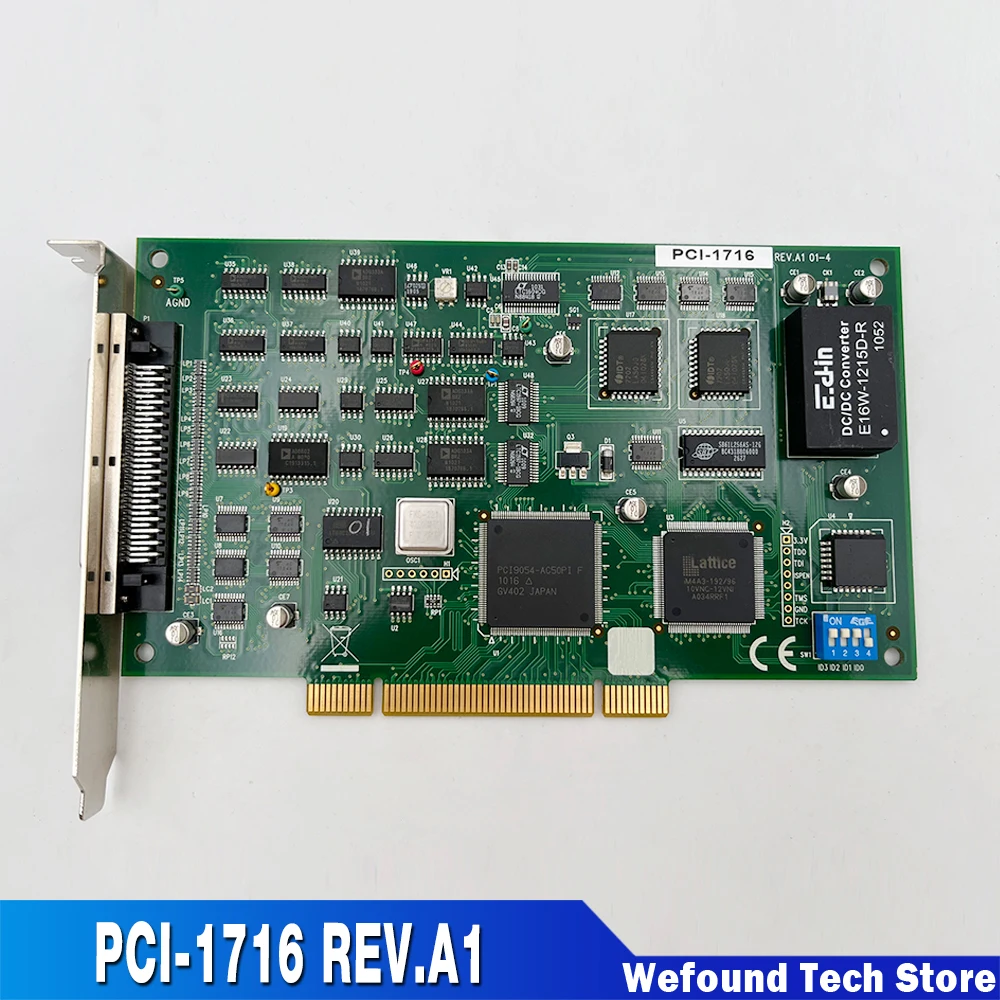 For Advantech 16-Channel Multi-Function Data Acquisition Card PCI-1716 REV.A1