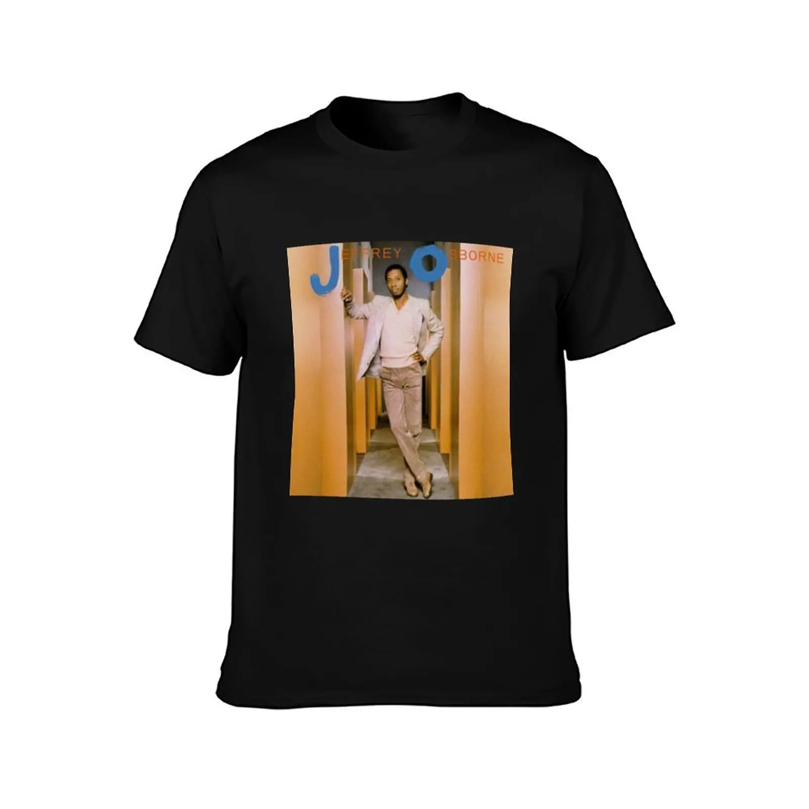 Jeffrey Osborne T-Shirt plus sizes sports fans T-shirts for men cotton