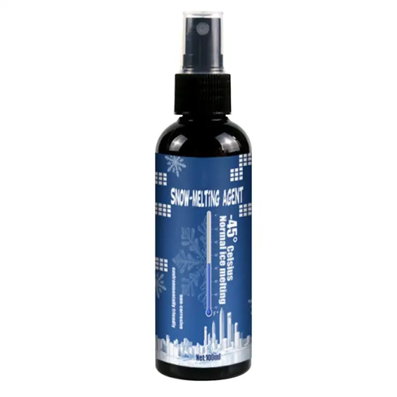 Windshield De-Icer Defrosting Anti Frost Spray Defrosting Frost Spray Window Snow Melting Defrost Liquid For Cars Rvs