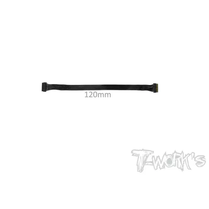Original T works EA-038 BL Motor Flat Sensor Cable ( Black ) Professional Rc part