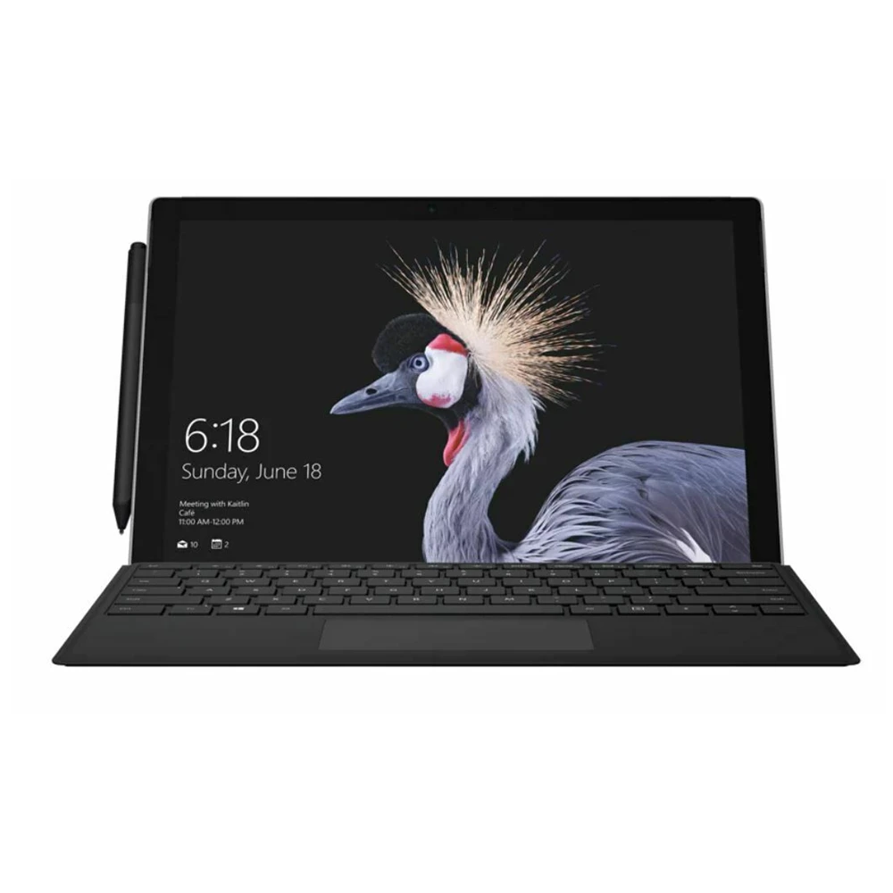 Replacement Keyboard for Microsoft Surface Pro 3/ Pro 4/ Pro 5/ Pro 6/ Pro 7 Type Cover 1725 Keyboard Black