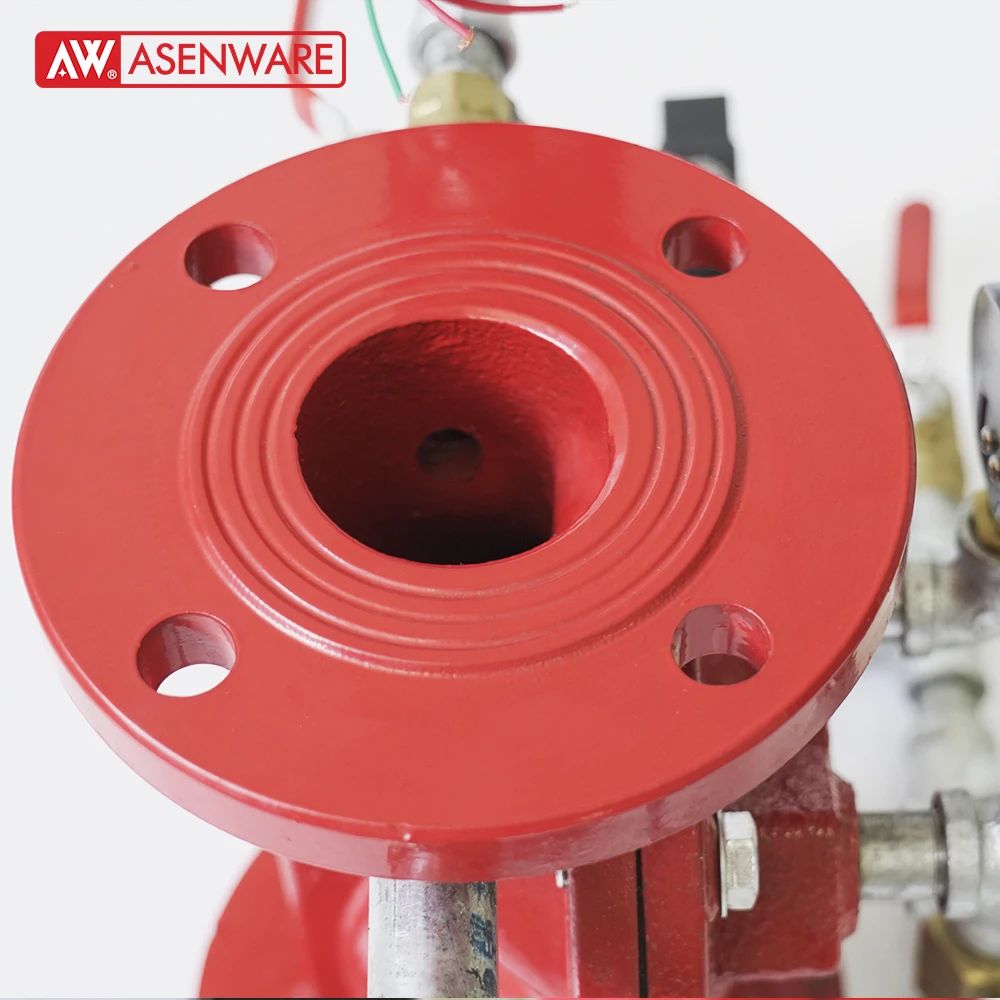 نظام التحكم في صمام تفريغ السلامة من الحرائق، صمام فحص الإنذار الرطب، المورد الصيني