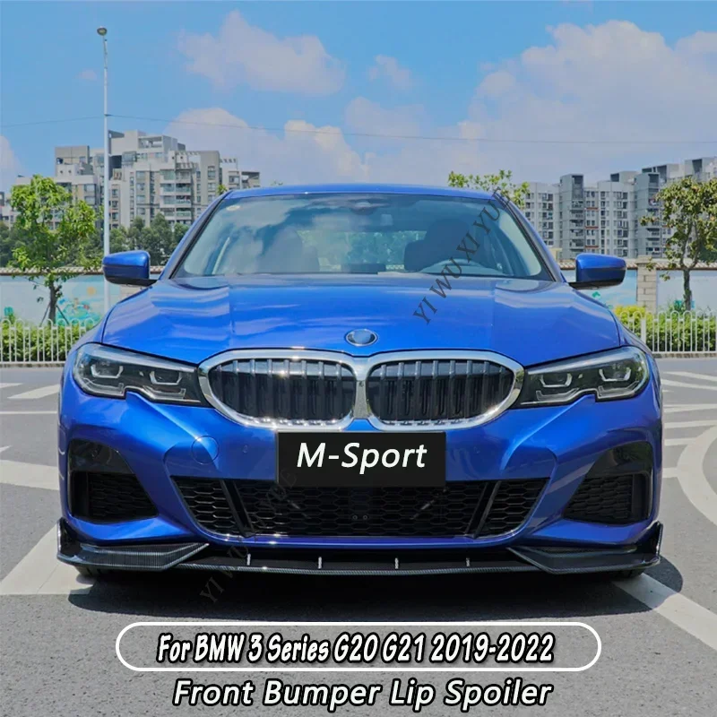 

Передний бампер для BMW G20 G21 G28 Pre Facelift MP 2019-2022, спойлер для губ, сплиттер, крышка диффузора, Передние Губы, спойлер, Bodykit