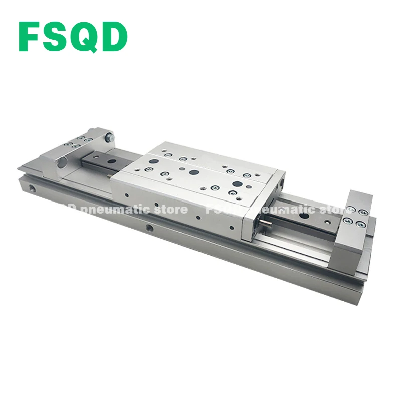 1pc Pneumatic Slide Cylinder MXW8-25 MXW8-50 MXW8-75 MXW8-100 MXW8-125 MXW8-150 MXW12-50 MXW12-75 MXW12-100 MXW12-125 MXW Series