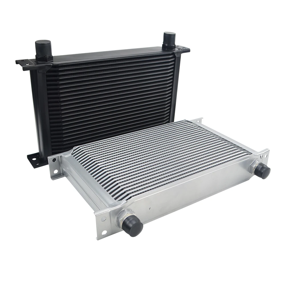 UNIVERSAL OIL COOLER 25 ROWS AN10 ENGINE TRANSMISS OIL COOLER KIT+FILTER RELOCATION With PQY STICKER AND BOX