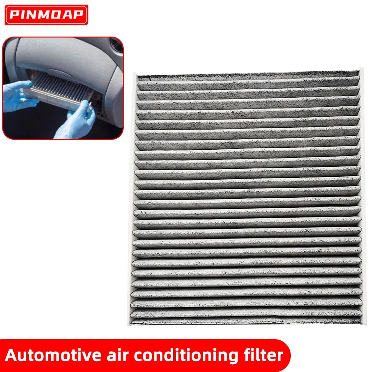 Car Cabin Air Filter for Honda Accord Civic Crosstour CR-V Passport Pilot Ridgeline Auto Filters Carbon Fiber P3875WS CF10134