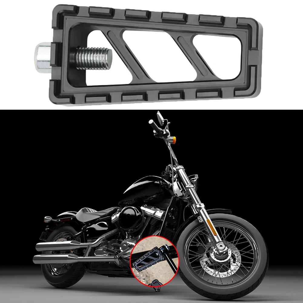 Black/Chrome Motorcycle Shift Gear Lever Shifter Peg for Harley Touring Softail Dyna Sportster Universal image 6
