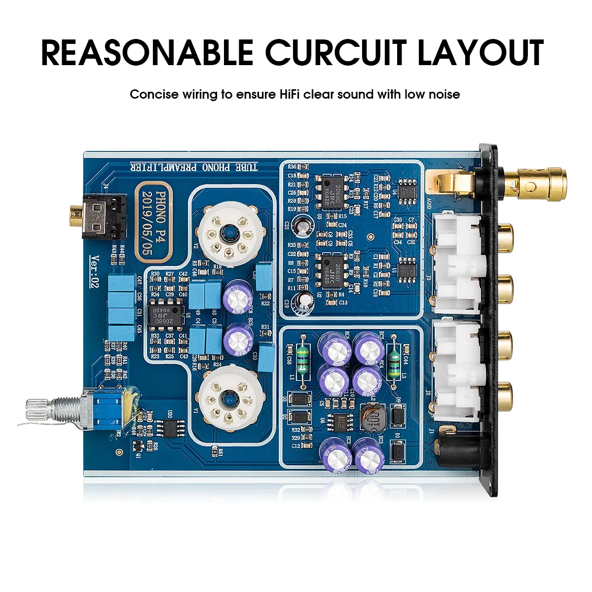 "Pequeno som-amplificador de áudio,