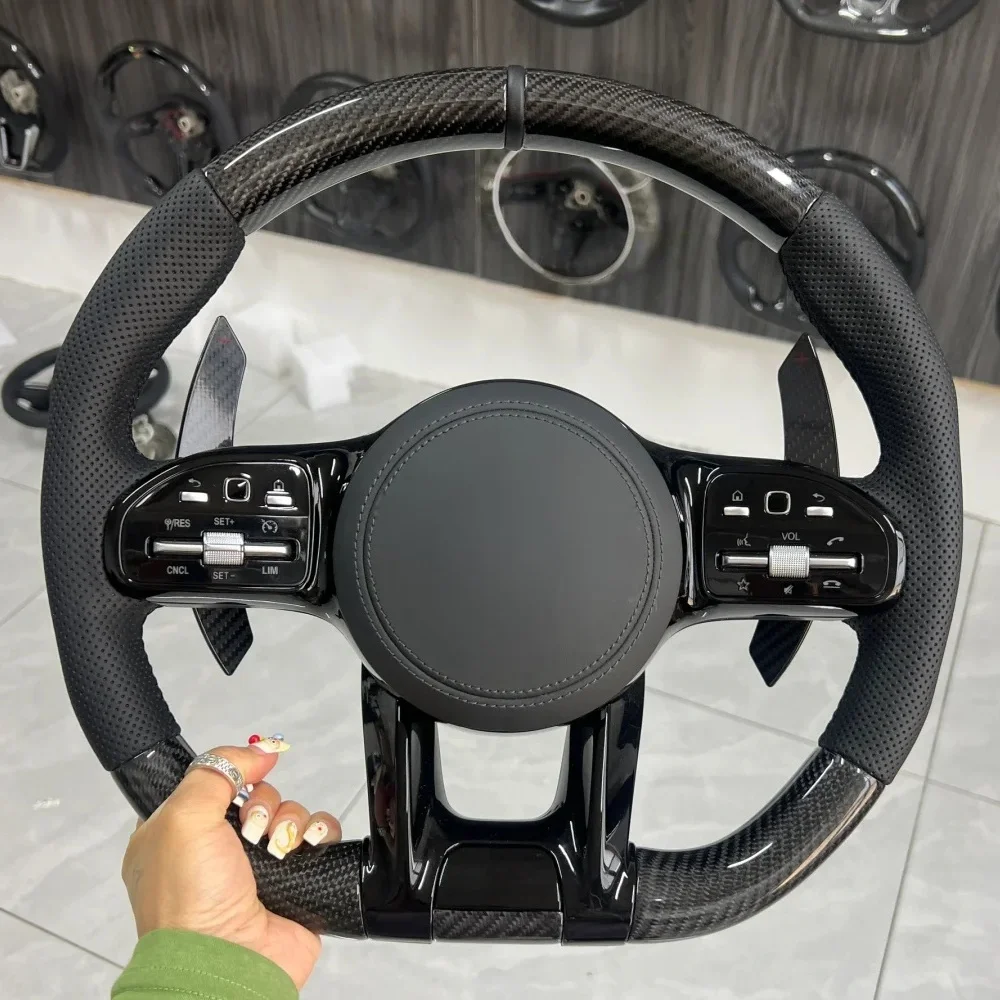 

For Mercedes Benz C190 W117 W166 W177 S500 W205 W213 W216 W217 W218 W222 W253 W257 W463 GLE G63 C63 AMG Steering Wheel Assembly