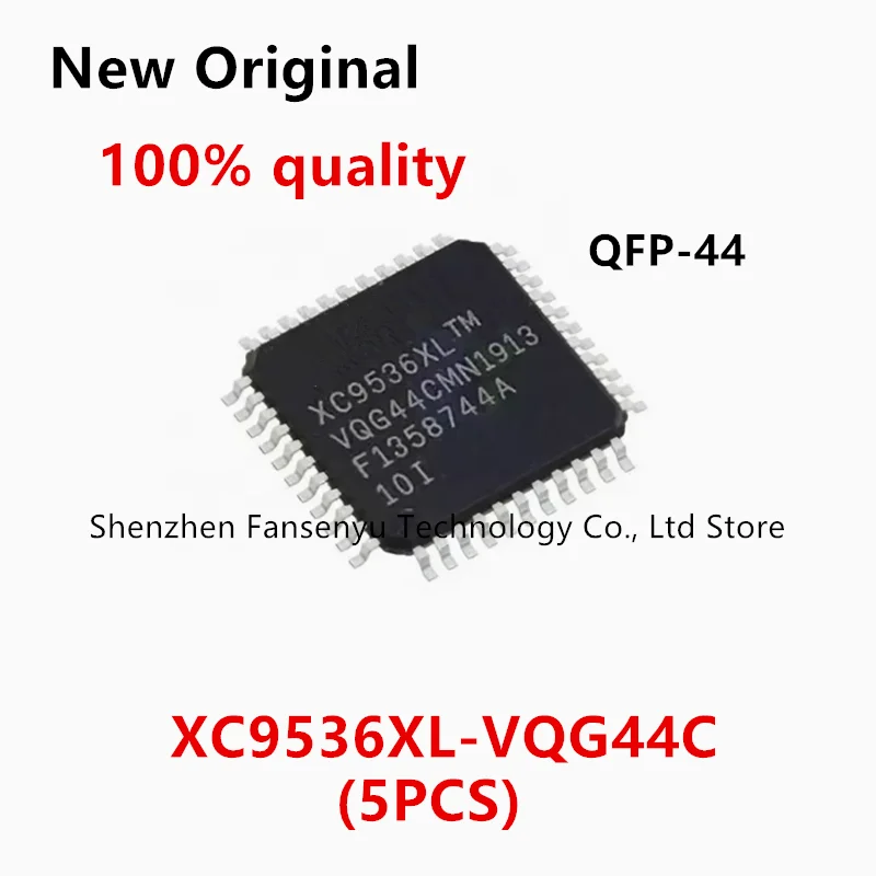 

5pcs/lot XC9536XL-VQG44C QFP-44 XC9536XL-10VQG44C XC9536XL TQFP-44